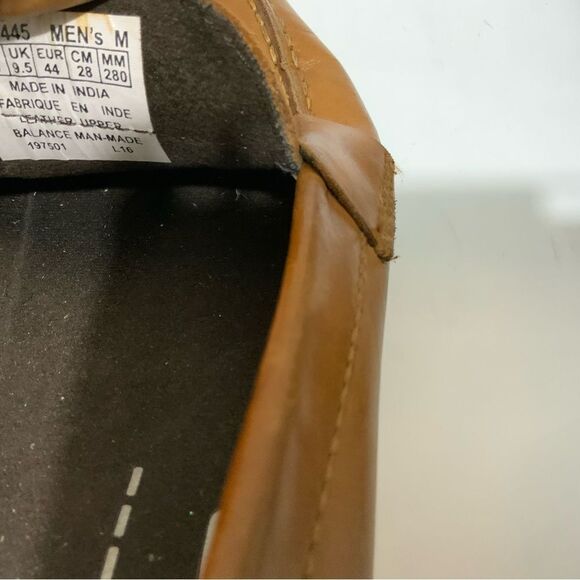 Rockport Walkability Trutech Brown Leather Slip On Casual Loafers Size 10 M - Picture 10 of 11